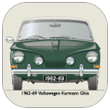 VW Karmann Ghia 1962-69 Coaster 1